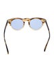 Oliver Peoples Round Tinted Sunglasses