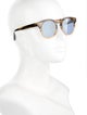 Oliver Peoples Round Tinted Sunglasses