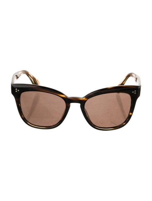 Oliver Peoples Wayfarer Tinted Sunglasses