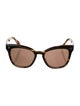Oliver Peoples Wayfarer Tinted Sunglasses