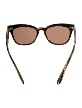 Oliver Peoples Wayfarer Tinted Sunglasses