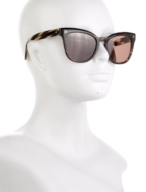 Oliver Peoples Wayfarer Tinted Sunglasses