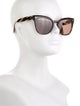 Oliver Peoples Wayfarer Tinted Sunglasses