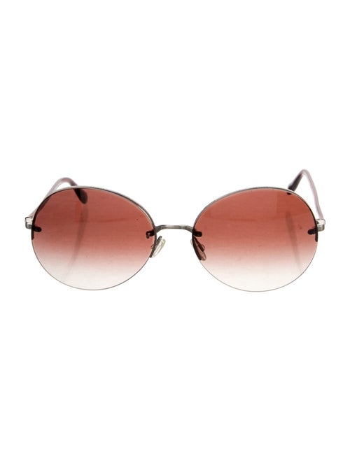 Oliver Peoples Aviator Gradient Sunglasses