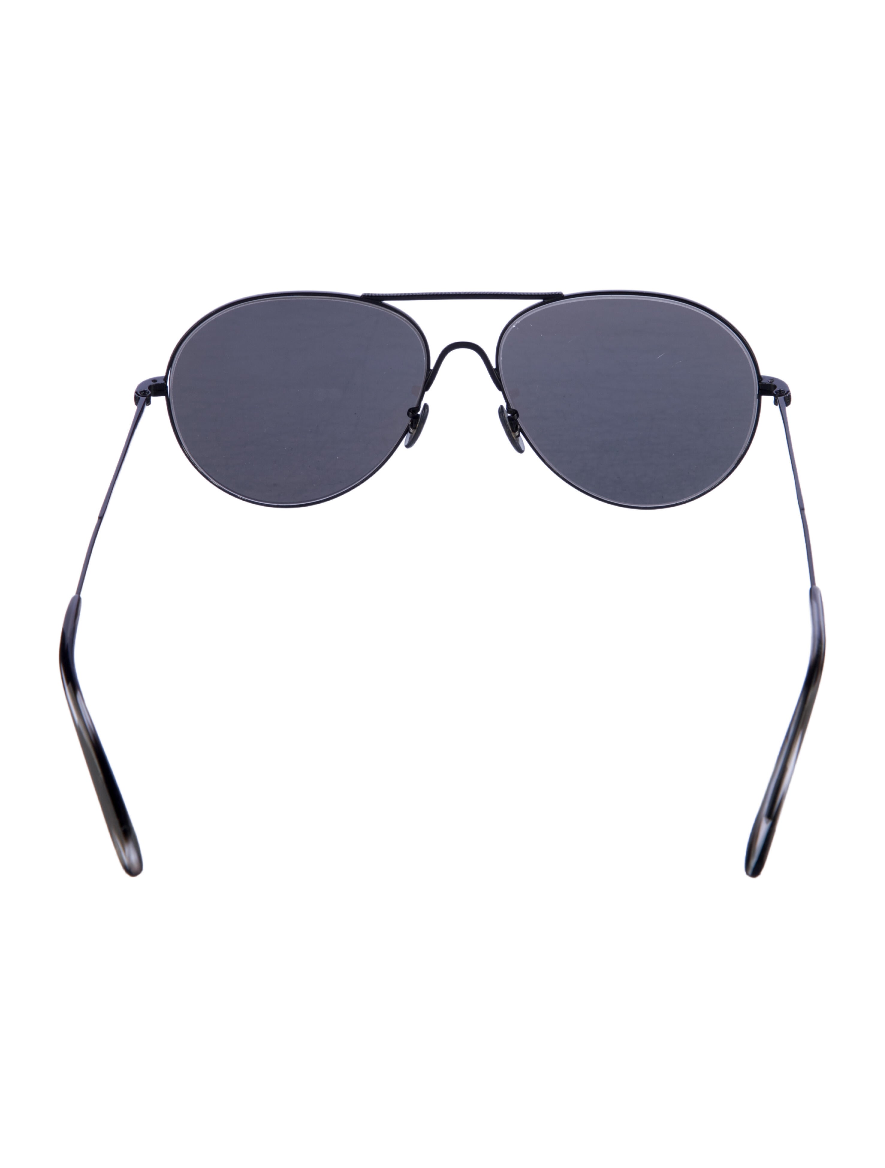Oliver Peoples Aviator Mirrored Sunglasses