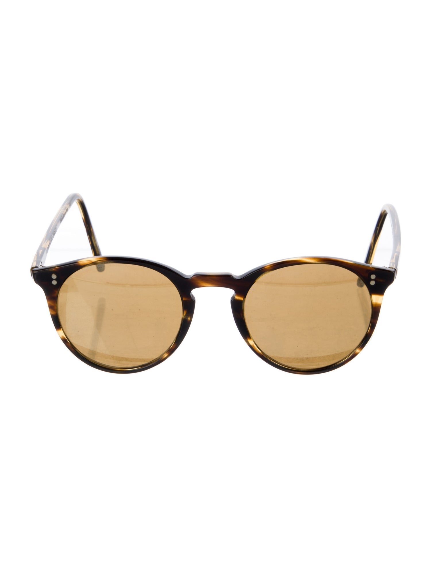 Oliver Peoples Round Tinted Sunglasses