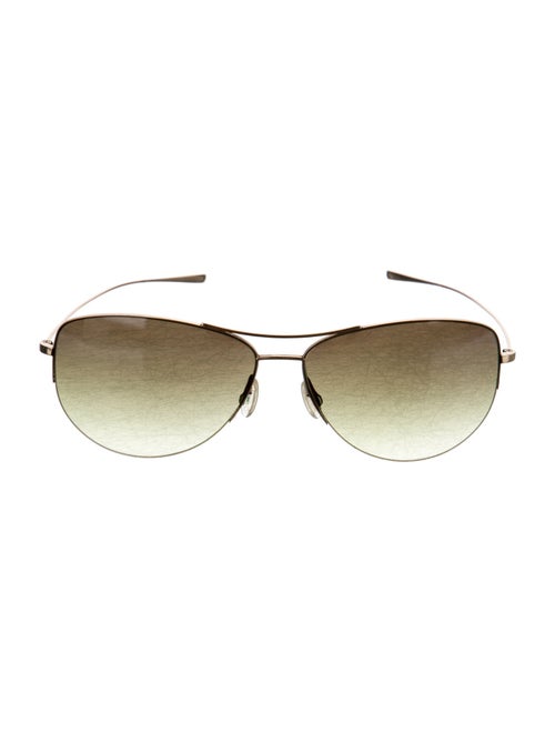 Oliver Peoples Aviator Gradient Sunglasses