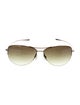 Oliver Peoples Aviator Gradient Sunglasses