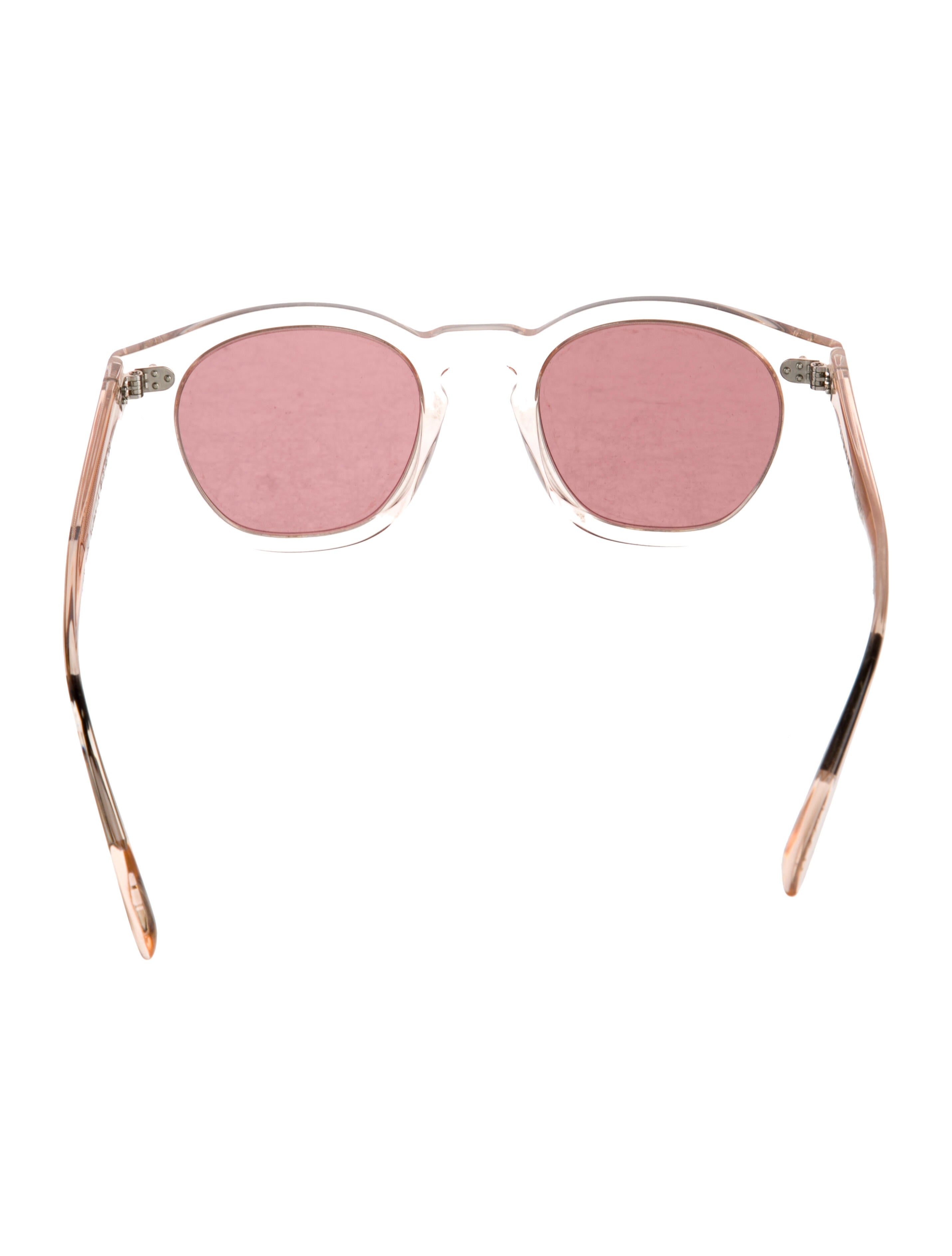 Oliver Peoples Square Tinted Sunglasses