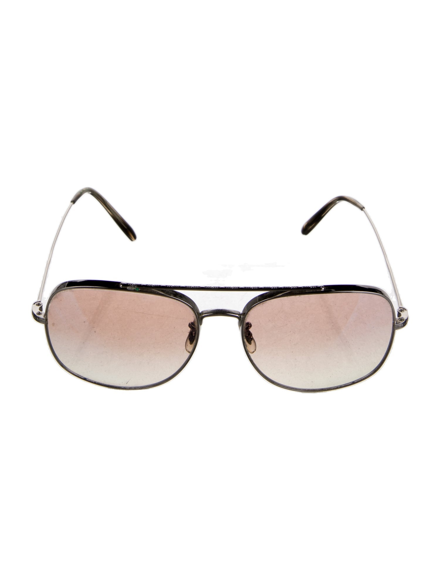 Oliver Peoples Aviator Gradient Sunglasses