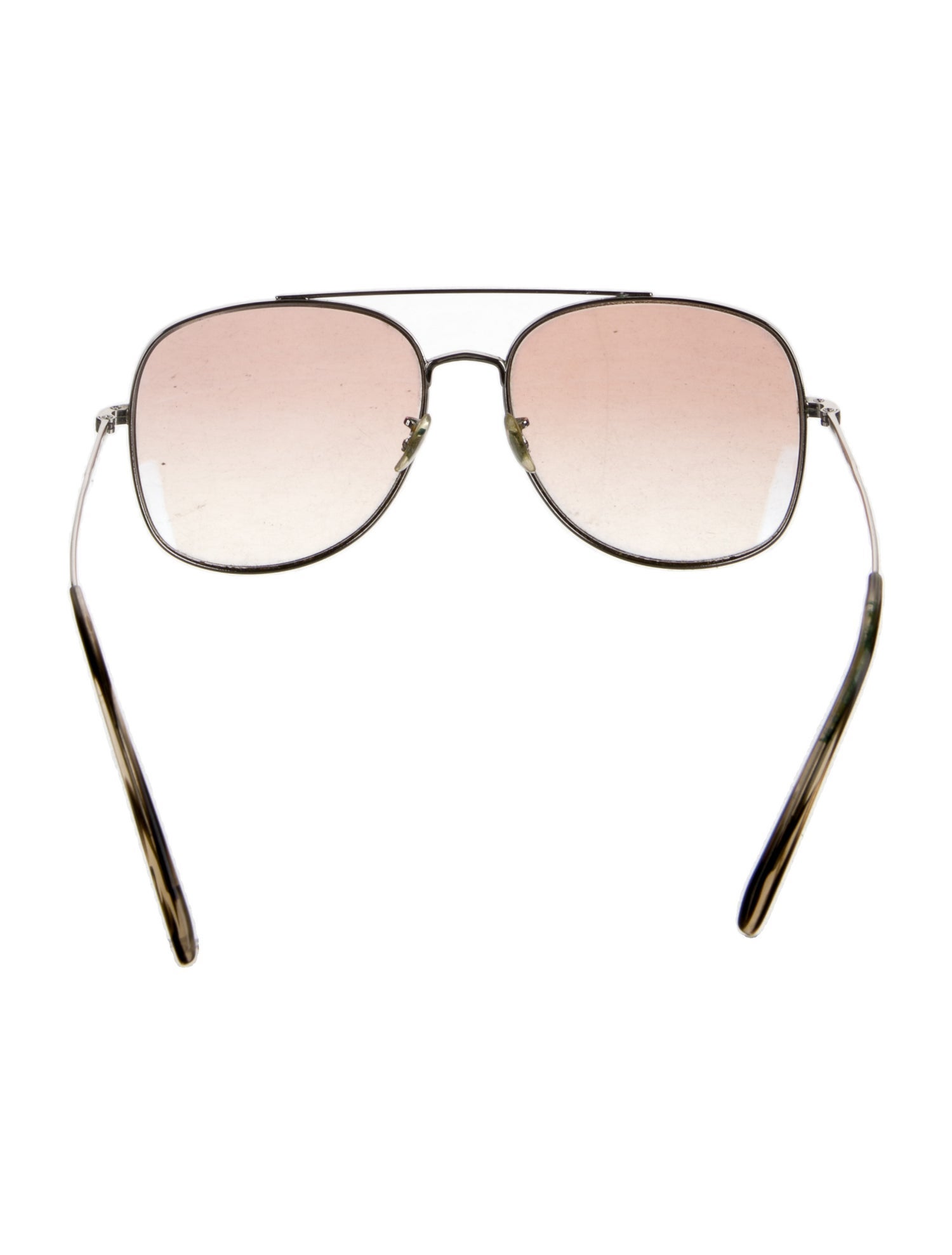 Oliver Peoples Aviator Gradient Sunglasses