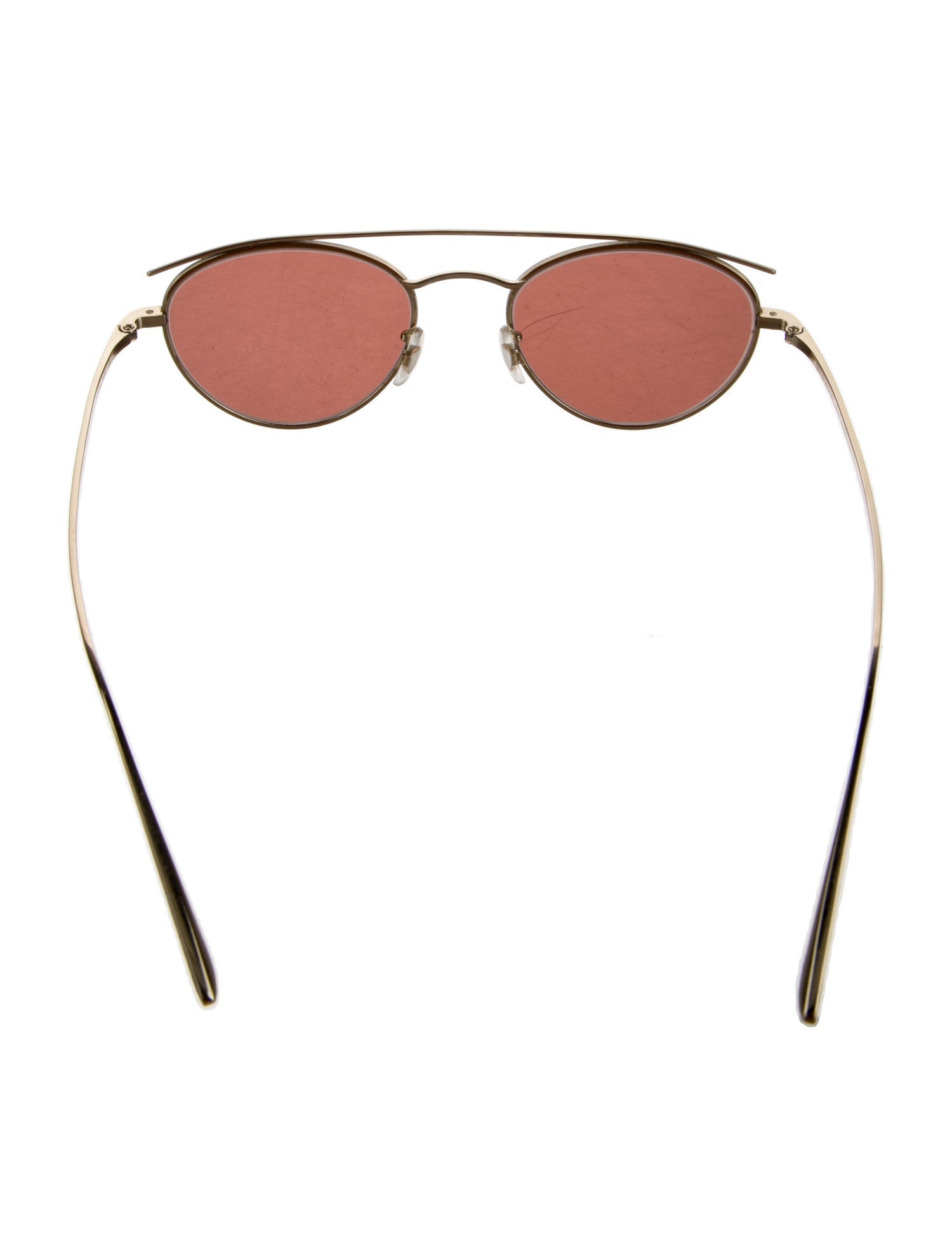 Oliver Peoples Aviator Tinted Sunglasses