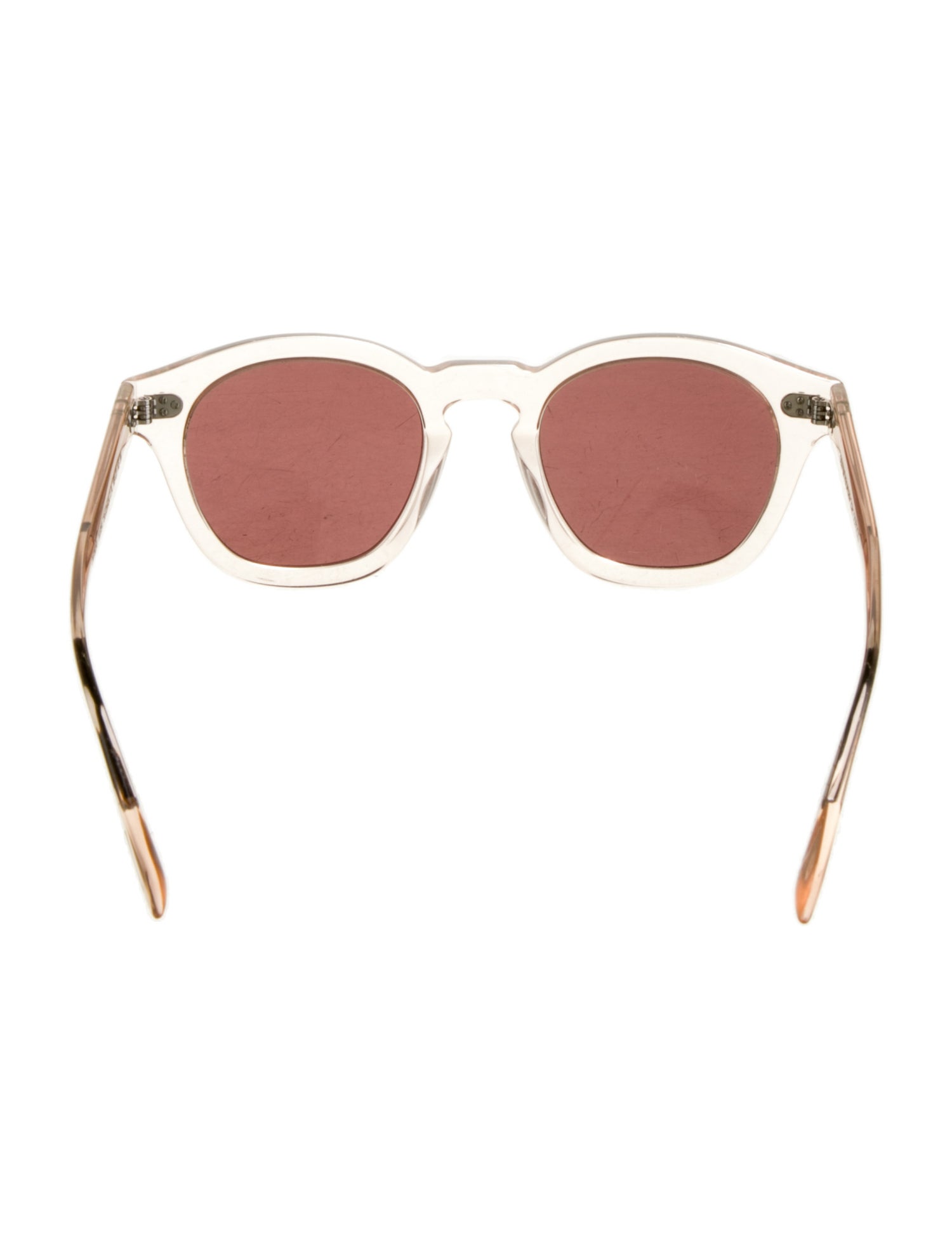 Oliver Peoples Wayfarer Mirrored Sunglasses