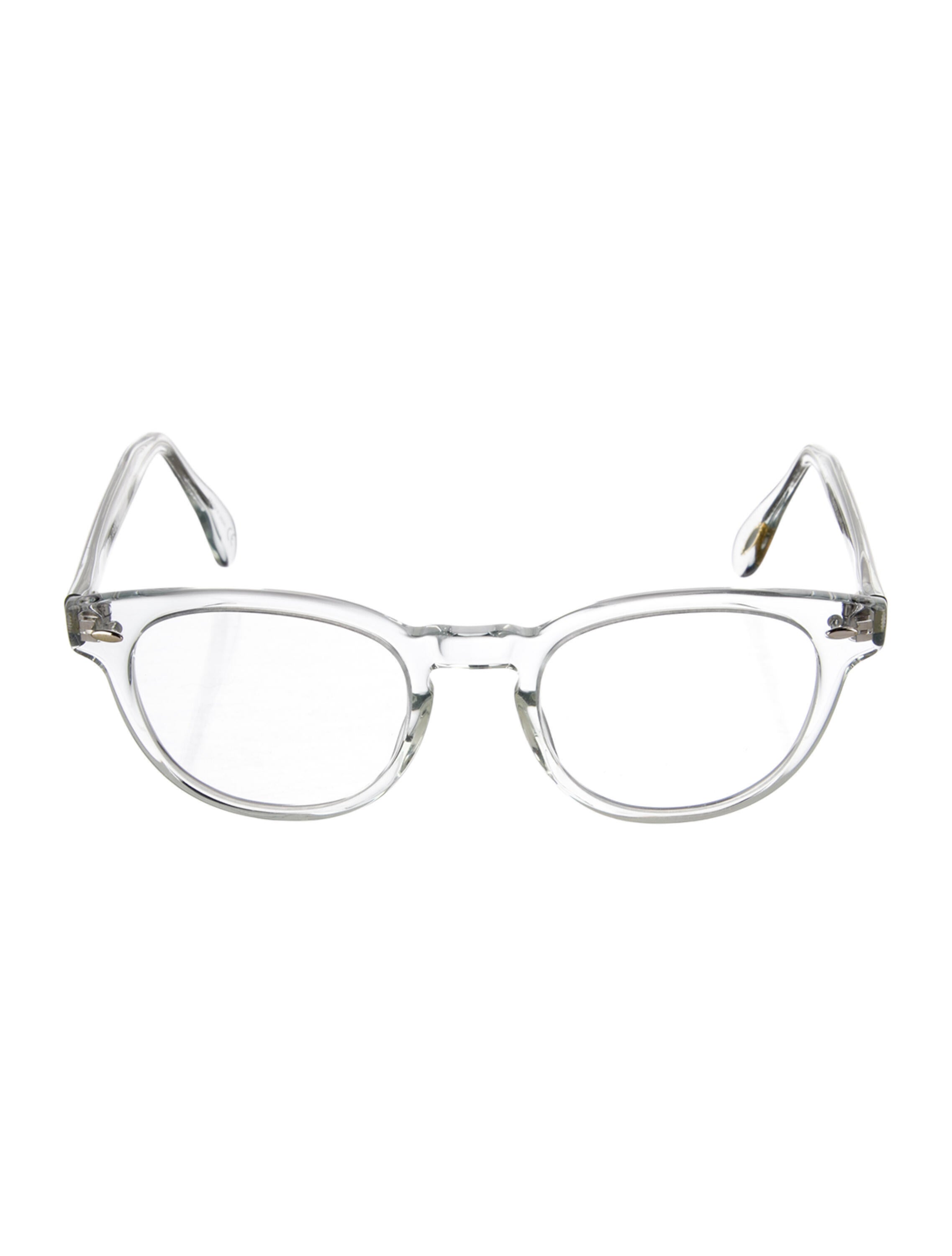 Oliver Peoples Gregory Peck Round Eyeglasses