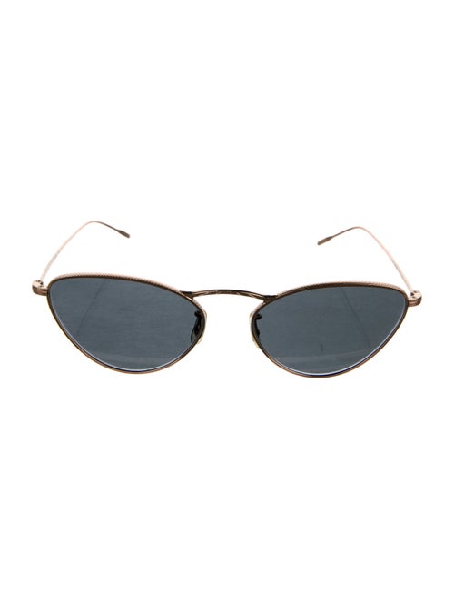Oliver Peoples Round Tinted Sunglasses