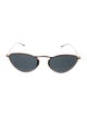 Oliver Peoples Round Tinted Sunglasses