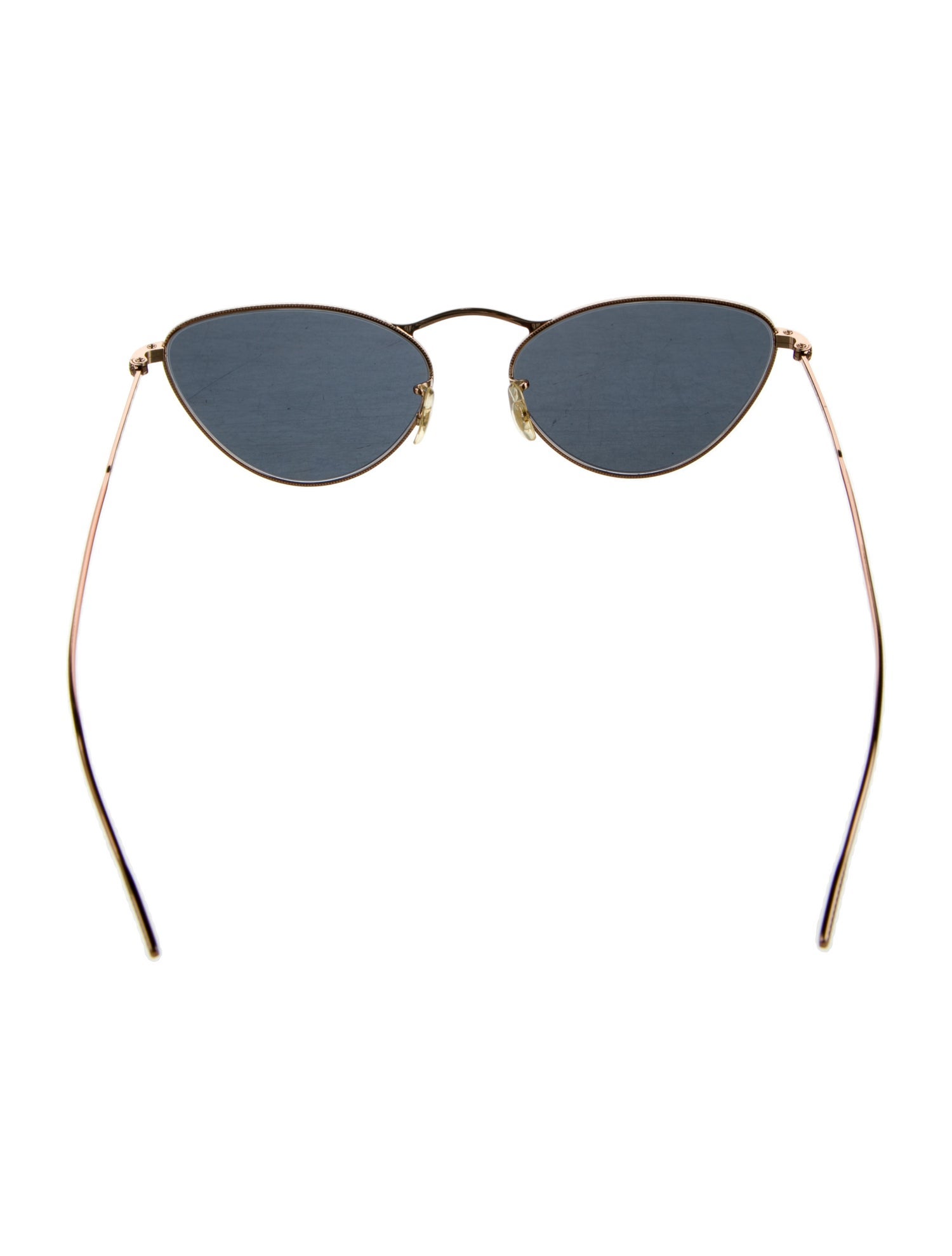 Oliver Peoples Round Tinted Sunglasses