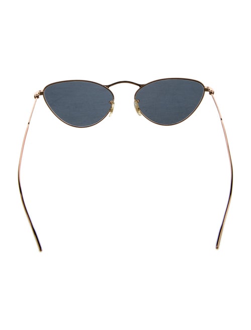 Oliver Peoples Round Tinted Sunglasses