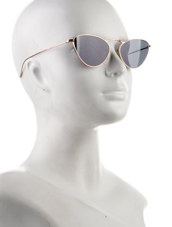 Oliver Peoples Round Tinted Sunglasses