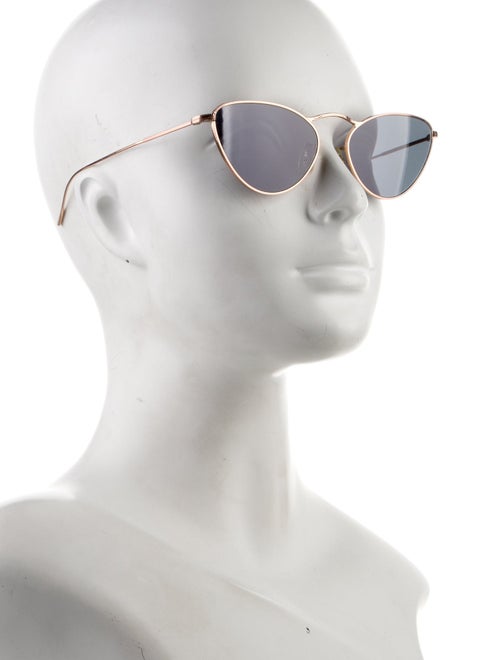 Oliver Peoples Round Tinted Sunglasses