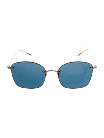 Oliver Peoples Square Tinted Sunglasses