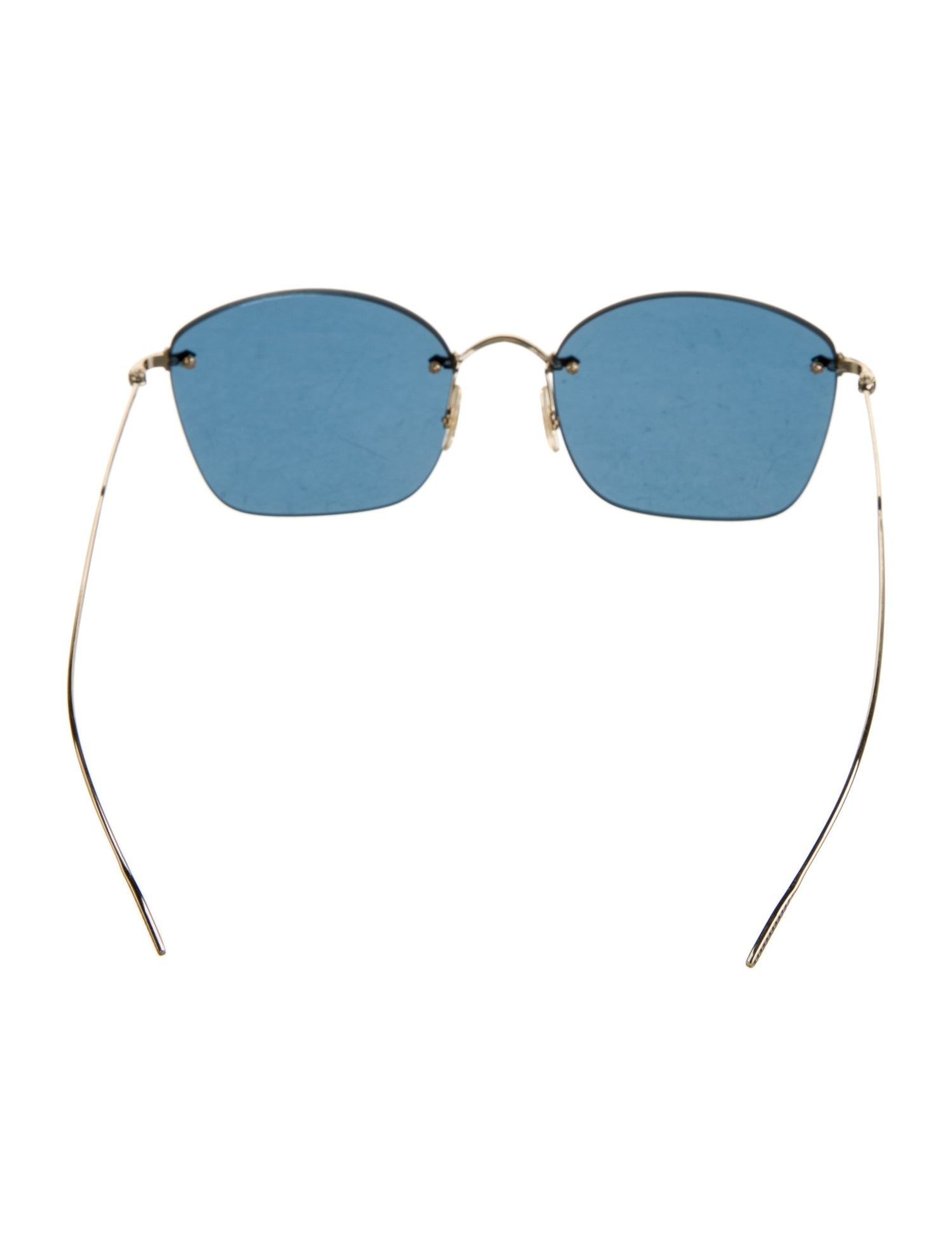 Oliver Peoples Square Tinted Sunglasses