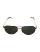 Oliver Peoples Benedict Aviator Sunglasses