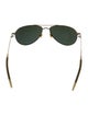 Oliver Peoples Benedict Aviator Sunglasses