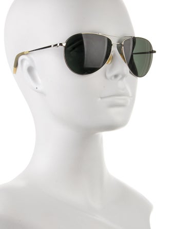 Oliver Peoples Benedict Aviator Sunglasses