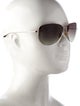 Oliver Peoples Strummer Aviator Sunglasses