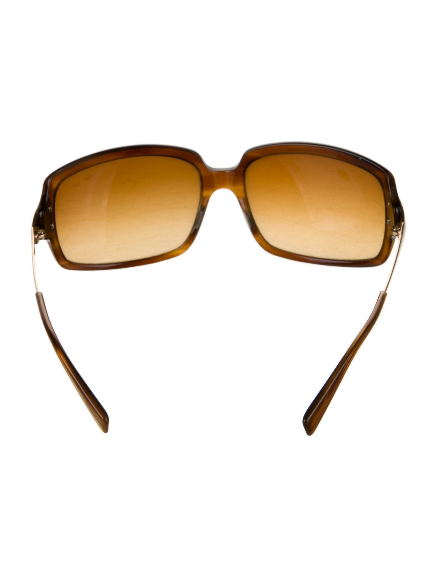 Oliver Peoples Square Gradient Sunglasses