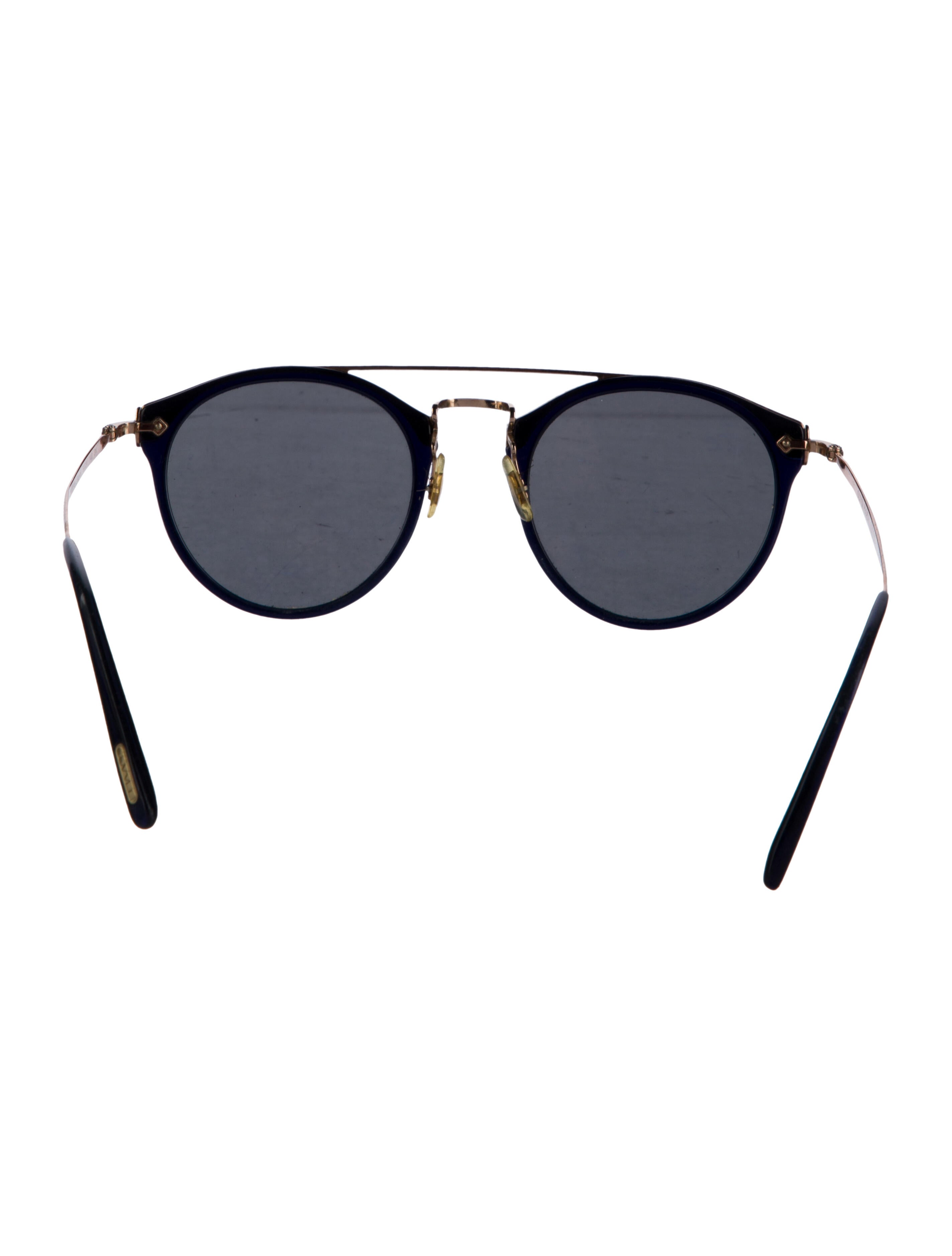 Oliver Peoples Wayfarer Tinted Sunglasses