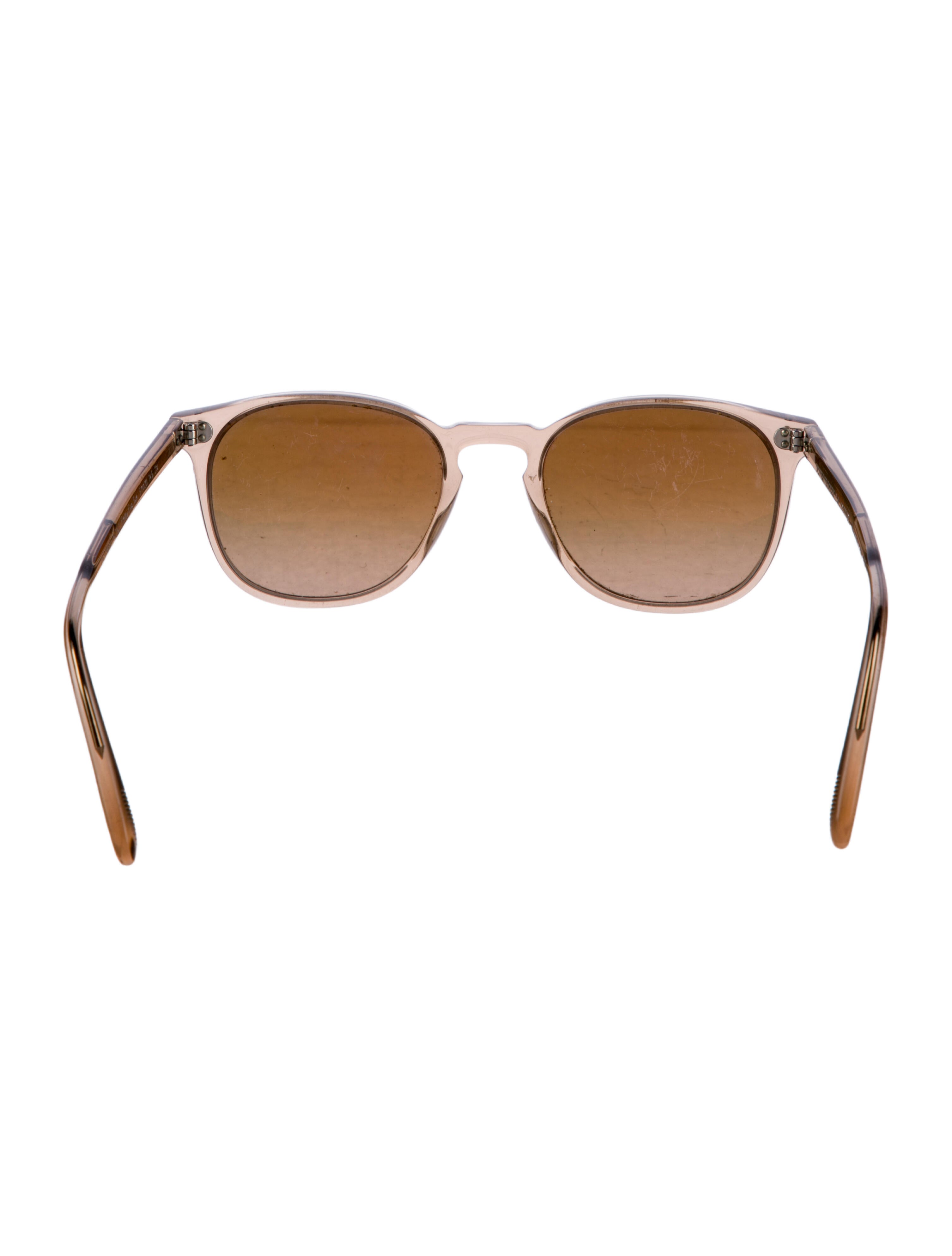 Oliver Peoples Wayfarer Mirrored Sunglasses