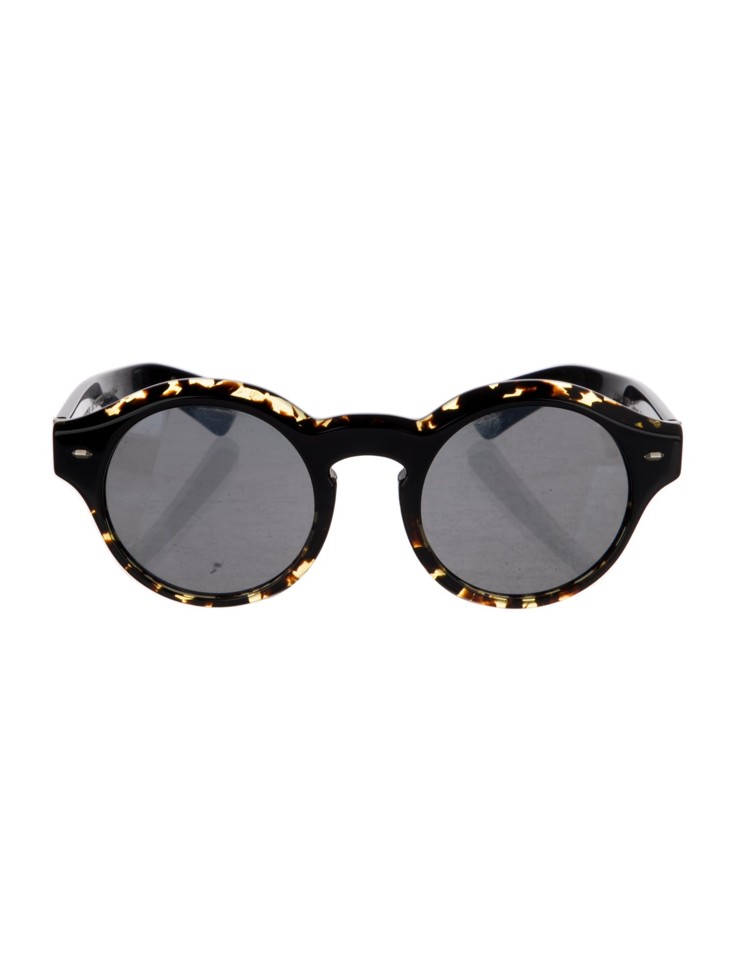 Oliver Peoples Round Tinted Sunglasses