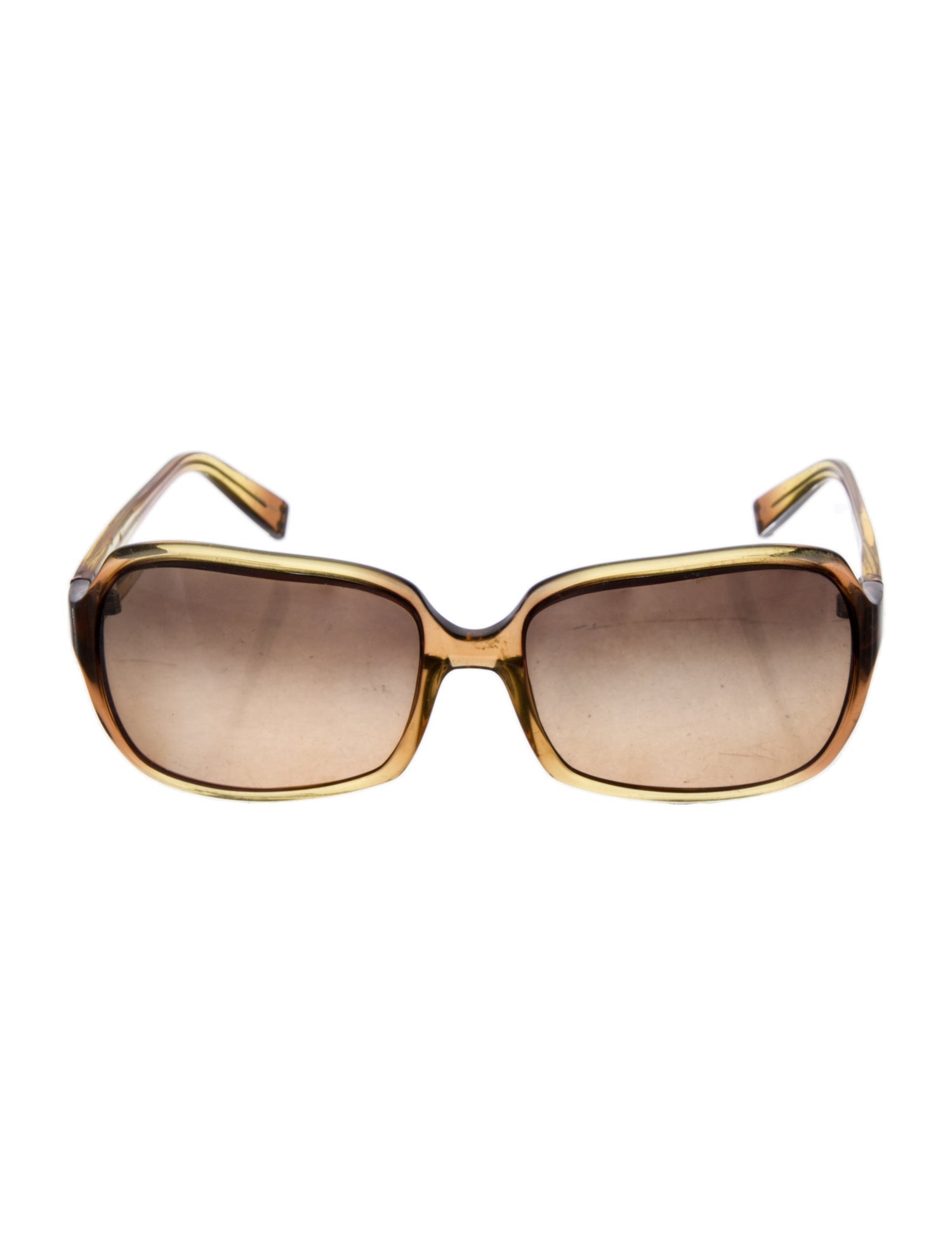 Oliver Peoples Square Gradient Sunglasses