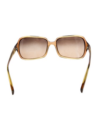 Oliver Peoples Square Gradient Sunglasses