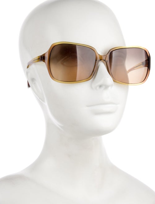 Oliver Peoples Square Gradient Sunglasses