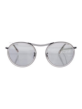 Oliver Peoples Round Tinted Sunglasses