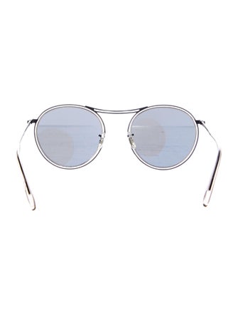 Oliver Peoples Round Tinted Sunglasses