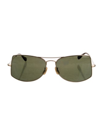 Oliver Peoples Aviator Tinted Sunglasses