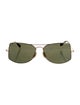 Oliver Peoples Aviator Tinted Sunglasses
