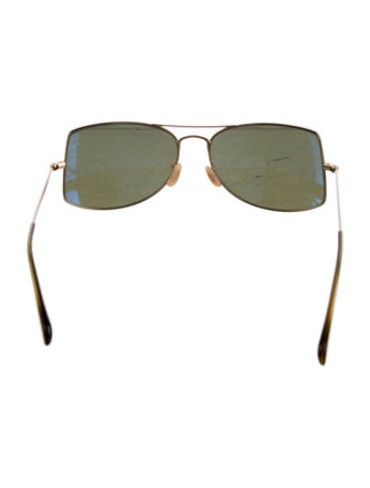 Oliver Peoples Aviator Tinted Sunglasses