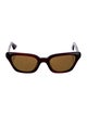 OLIVER PEOPLES x KHAITE Square Tinted Sunglasses