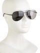 Oliver Peoples Aviator Tinted Sunglasses