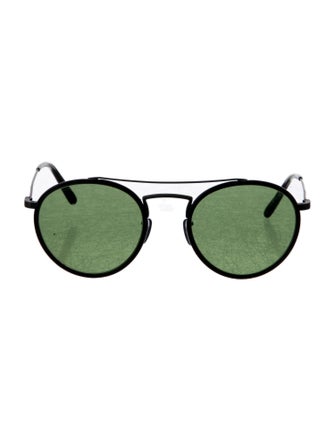 Oliver Peoples Aviator Tinted Sunglasses