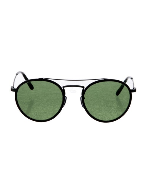 Oliver Peoples Aviator Tinted Sunglasses