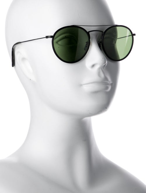 Oliver Peoples Aviator Tinted Sunglasses