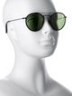Oliver Peoples Aviator Tinted Sunglasses