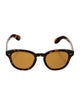 Oliver Peoples Round Tinted Sunglasses