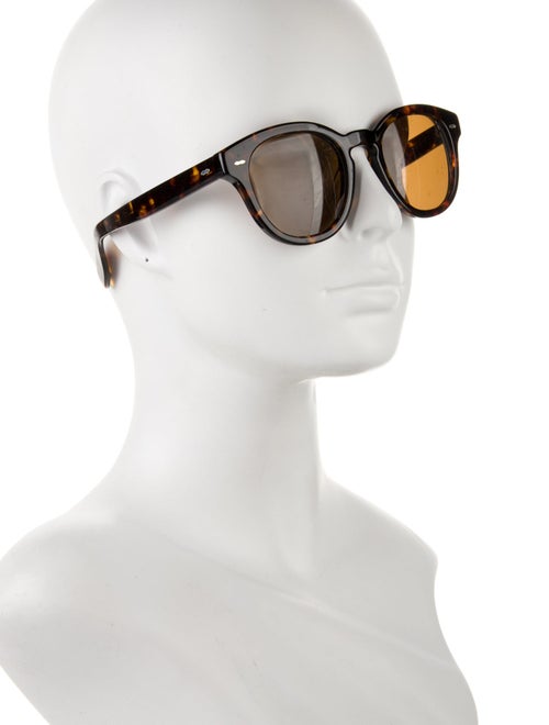 Oliver Peoples Round Tinted Sunglasses